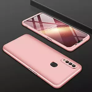 3 TeppKa For OPPO A31 Phone Case 360 Full protection Hard Case 3 IN 1 Matte Plastic