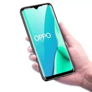 5 360 Double Sided Glass Case For OPPO A9 2020 Case Magnetic Metal Bumper Back Cover For