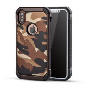 Army iPhone X Brown