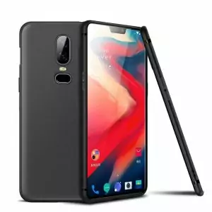 CAFELE-TPU-Case-for-Oneplus-6-Soft-Touch-Silicone-Cover-for-Oneplus-6-Anti-Fingerprint-Foldable-0-compressor