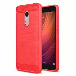 Carbon-Fiber-Resilient-Rugged-Armor-Cover-Case-For-Xiaomi-redmi-note-3-4-pro-prime-3_red