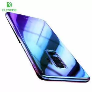 Case Floveme Transparen Aurora For Samsung S9 S9+BLUE