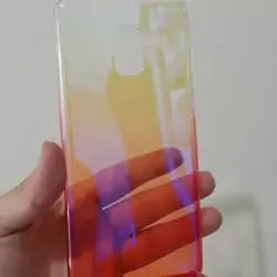 Case Samsung A8 A8 Plus Aurora Gradient Transparan3-min