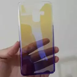 Case Samsung A8 A8 Plus Aurora Gradient Transparan4-min