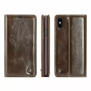 Caseme Leather iPhone X Brown