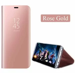 Clear-View-Mirror-Case-For-Samsung-Galaxy-A3-A5-A7-2017-J3-J5-J7-For-Samsung_Rose Gold (1)