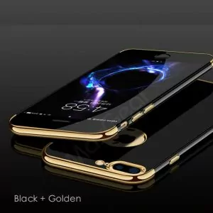 Electroplate iPhone 7 Plus Black Gold