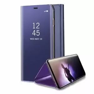 FULCOL-Clear-View-Mirror-Smart-Case-For-Samsung-Galaxy-S9-S8-Plus-Note-9-Note-8_Purple
