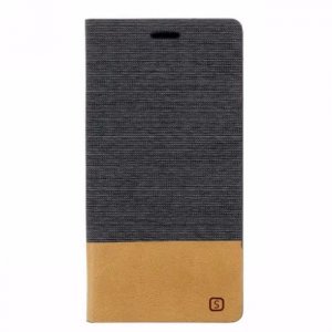 Flip Cover Denim With Canvas Style Samsung Note 5 Back