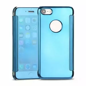 Flip Mirror Iphone 5 Blue
