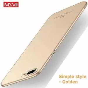 For-Apple-iPhone-8-Case-Msvii-Luxury-case-For-iPhone-8-Plus-360-Full-Protection-Back_Simple Gold