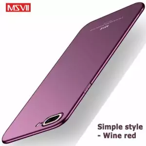 For-Apple-iPhone-8-Case-Msvii-Luxury-case-For-iPhone-8-Plus-360-Full-Protection-Back_Simple Purple