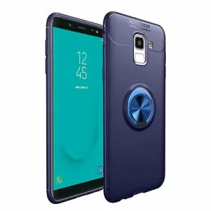 For-Samsung-Galaxy-J6-Case-J4-J8-2018-A6-Plus-Ring-Holder-Soft-Silicone-Back-Cover_Blue