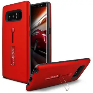 For-Samsung-Galaxy-Note-8-Case-Cover-With-Finger-Ring-Stand-Silicone-Case-For-note8-Cover_Red