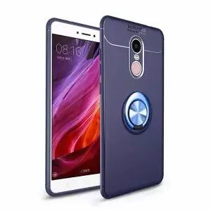 For-Xiaomi-Redmi-Note-4-Phone-Case-Full-Protector-Silicone-Shockproof-Finger-Ring-Stand-TPU-Cover_Blue
