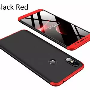 GKK-Case-For-Xiaomi-Redmi-S2-360-Full-Protection-Cover_Black Red