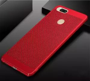 Heat-Dissipation-Phone-Case-For-Xiaomi-Mi-A1-Case-Hard-Back-Full-Protect-Cover-For-Xiomi_Red