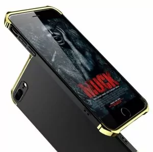 Hero Shield Baby Skin For Iphone 78 Black Gold