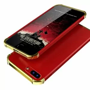 Hero Shield Baby Skin For Iphone 78 Red Gold