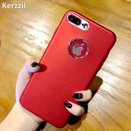 Kerzzil-For-iPhone-7-6-6S-Plus-Metal-Plating-Camera-Protection-Soft-Silicone-Case-Anti-Fingerprint_1