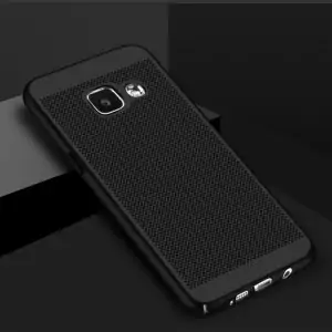 MAKAVO-For-Samsung-Galaxy-A3-2017-Case-Fashion-Hollow-360-Full-Protection-Matte-Hard-Back-Cover_Black
