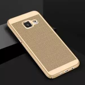 MAKAVO-For-Samsung-Galaxy-A3-2017-Case-Fashion-Hollow-360-Full-Protection-Matte-Hard-Back-Cover_Gold