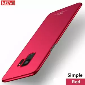 MSVII-coque-For-Samsung-Galaxy-S9-Case-Cover-For-Samsung-S-9-Case-Slim-PC-Hard_Red