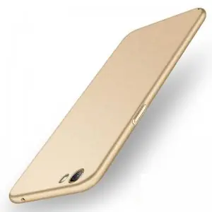 OPPO F3 Plus Sand Scrub Ultra Thin Hard Case Gold