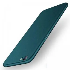 OPPO F3 Plus Sand Scrub Ultra Thin Hard Case Green