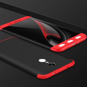 Redmi Note 4 (Snapdragon):Note 4x Full Cover Armor Baby Skin Hard Case Merah Hitam