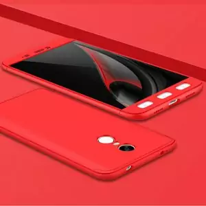 Redmi Note 4 (Snapdragon):Note 4x Full Cover Armor Baby Skin Hard Case Merah