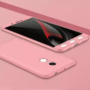 Redmi Note 4 (Snapdragon):Note 4x Full Cover Armor Baby Skin Hard Case Rose Gold