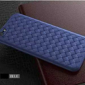 Soft Case Silicone Woven Slim Fit Oppo A57 Navy