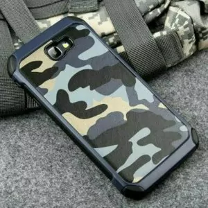 Softcase Army TPU Silicon Shockproof Military Samsung C9 Pro Blue