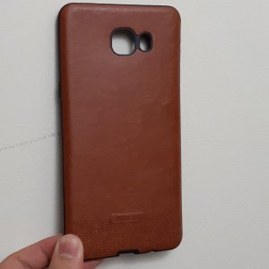 Softcase Leather Stiiching C9 Pro Brown