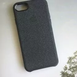 Softcase Premium Canvas Lembut For Iphone 678 Navy