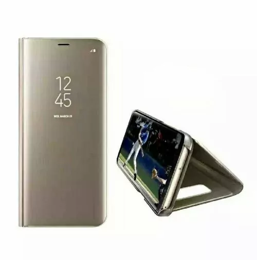 Standing-Cover-Mirro-Samsung-Galaxy-Note-8-Gold-compressor