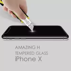 Tempered Glass Amazing H iPhone X B