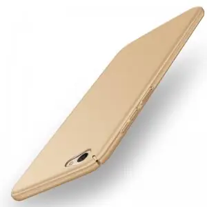 Vivo V5: V5 Lite Baby Skin Ultra Thin Hard Case Gold 121301