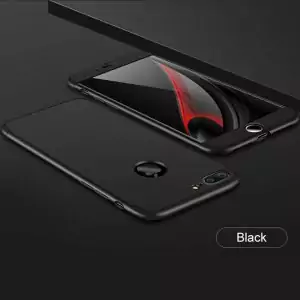 iPhone 6 dan 7 Armor Full Cover Case Black - New