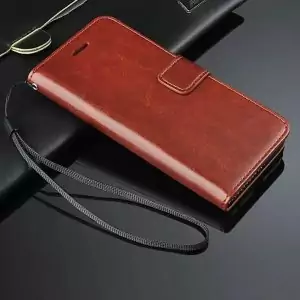 iPhone Wallet Case Leather With Slot Foto Frame 3