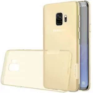 sFor-Samsung-Galaxy-S9-Case-Galaxy-S9-TPU-Case-Nillkin-Nature-Series-Back-Cover-Clear-Soft_Gold