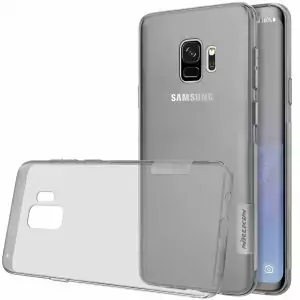 sFor-Samsung-Galaxy-S9-Case-Galaxy-S9-TPU-Case-Nillkin-Nature-Series-Back-Cover-Clear-Soft_Gray