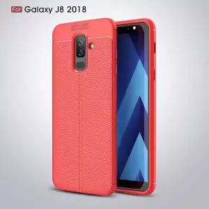 samsung-j8-2018-slim-leather-auto-focus-case-merah-compressor
